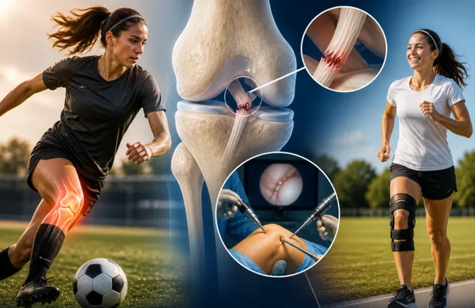 Lesion de ligamento cruzado